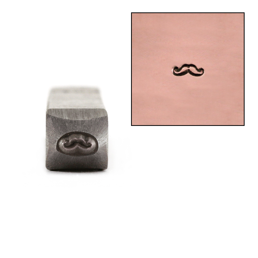 Metal Stamping Tools Mustache Metal Design Stamp 4mm